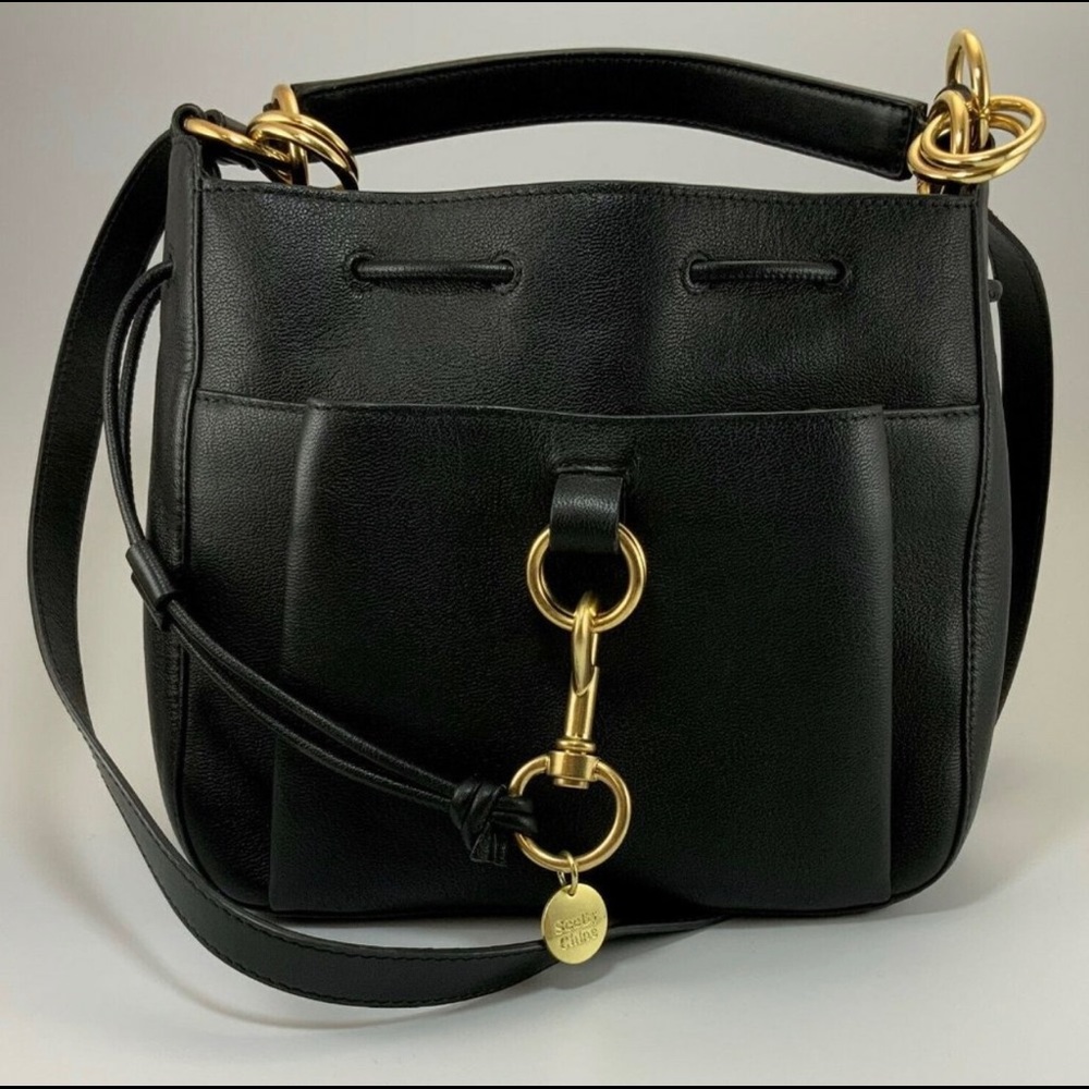 See By Chloe Mini Tony Crossbody - Black